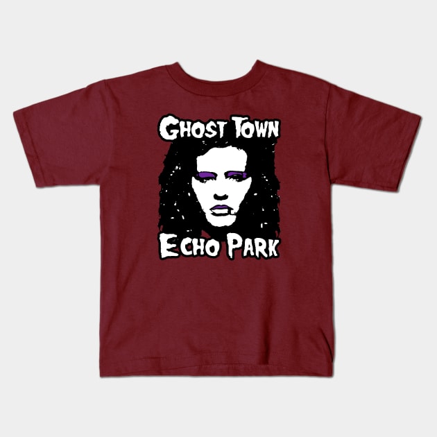True Crime Ghost Town Podcast Black Dahlia Kids T-Shirt by Ghost Of A Chance 